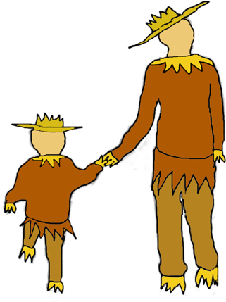 Harvest Scarecrows